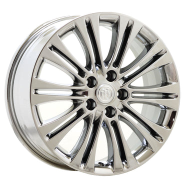 18" Buick Verano Bright Chrome wheels rims Factory OEM set 4112