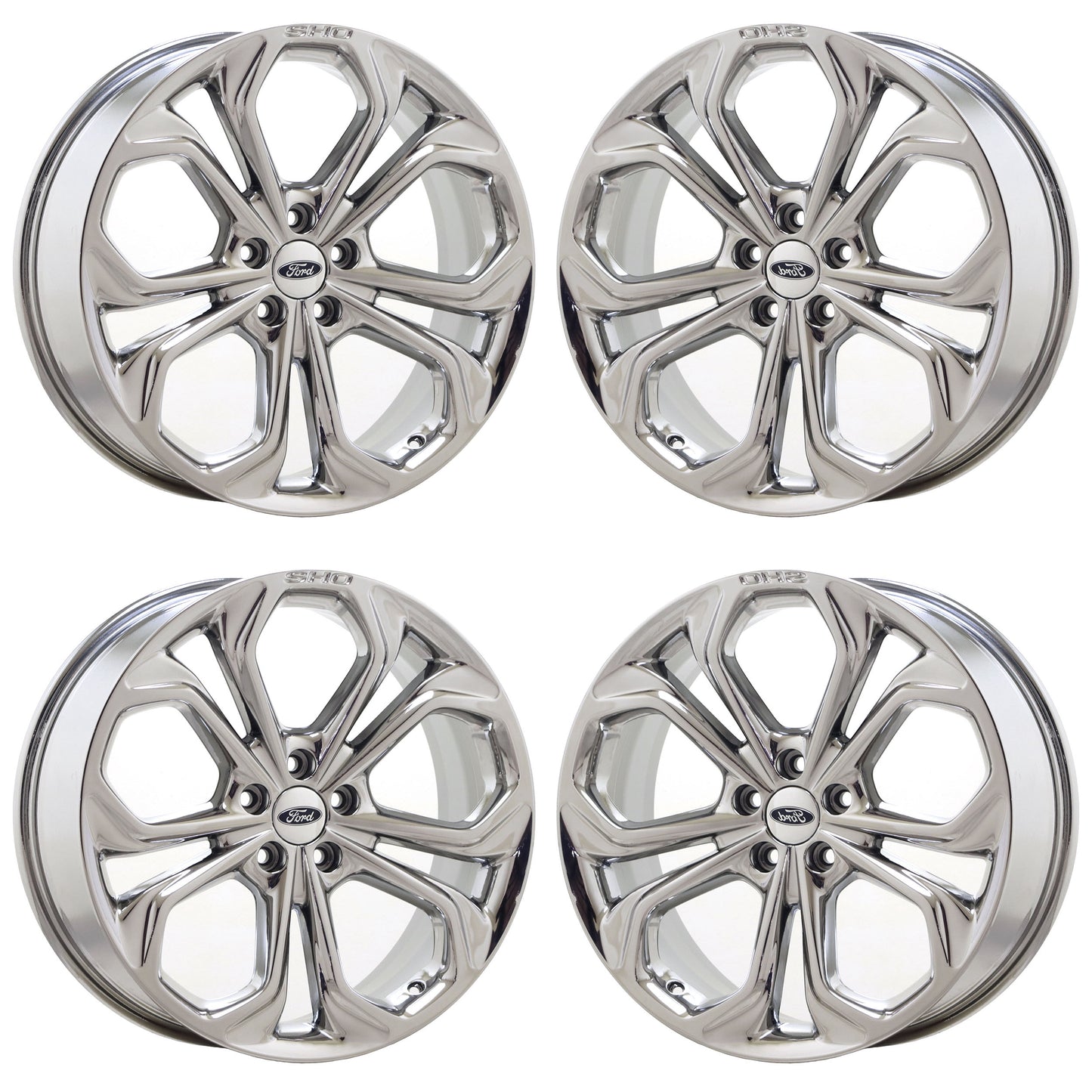 20" Ford Taurus Bright Chrome wheels rims Factory OEM set 3926B
