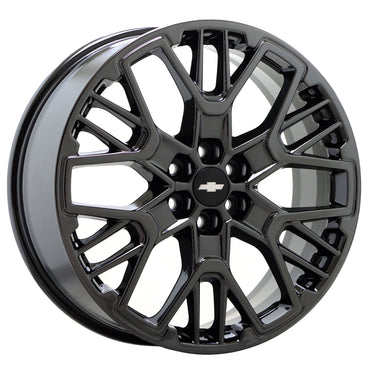 21" Chevrolet Blazer Black Chrome wheels rims Factory OEM set 14085
