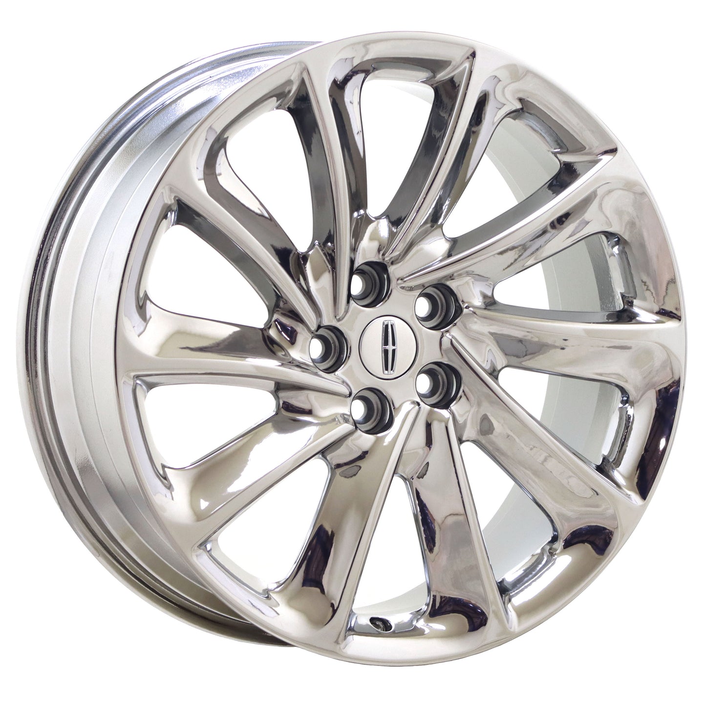 20" Lincoln Aviator Bright Chrome wheels rims Factory OEM set 10188 EXCHANGE