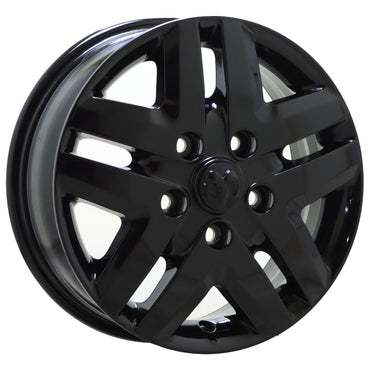 16" Dodge Ram Promaster Gloss Black wheels rims Factory OEM set 2533