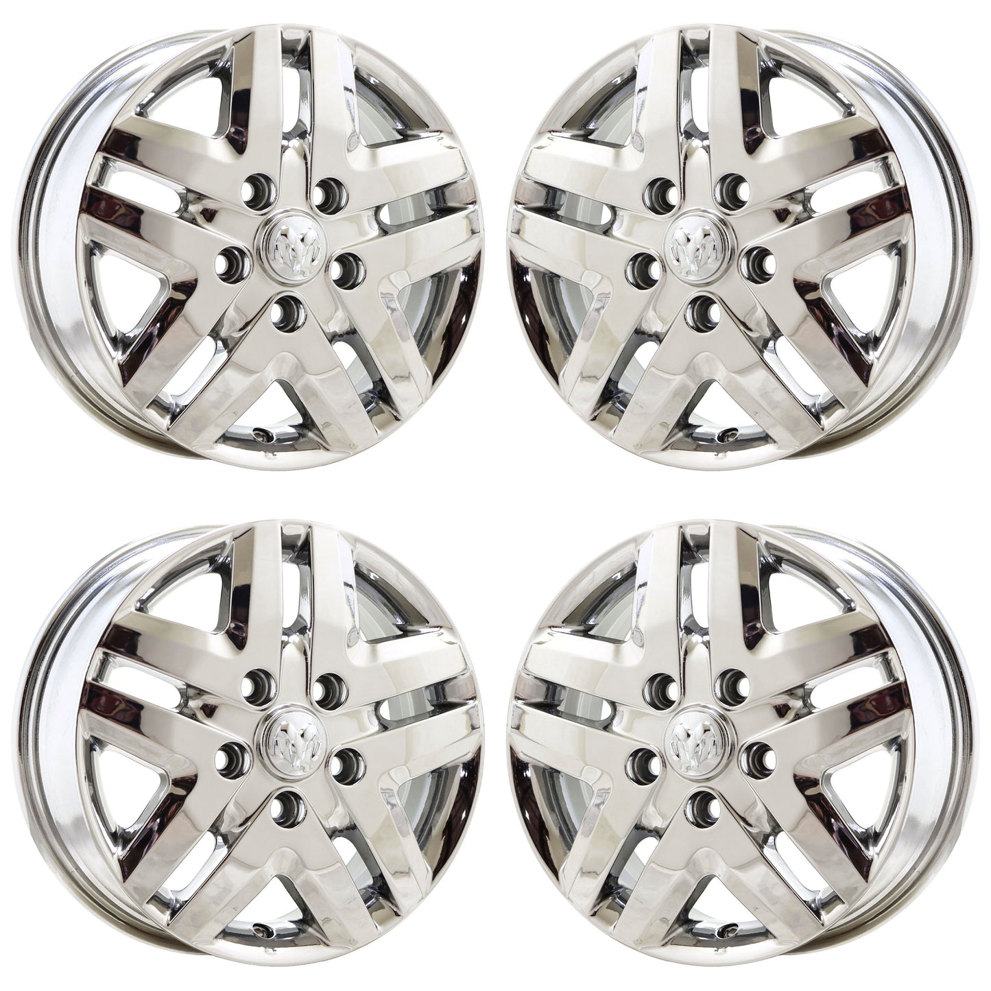 16" Dodge Ram Promaster Chrome wheels rims Factory OEM set 2533 EXCHANGE