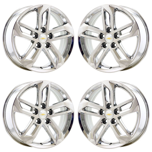 18" Chevrolet Equinox Bright Chrome wheels rims OEM set 5757 EXCHANGE