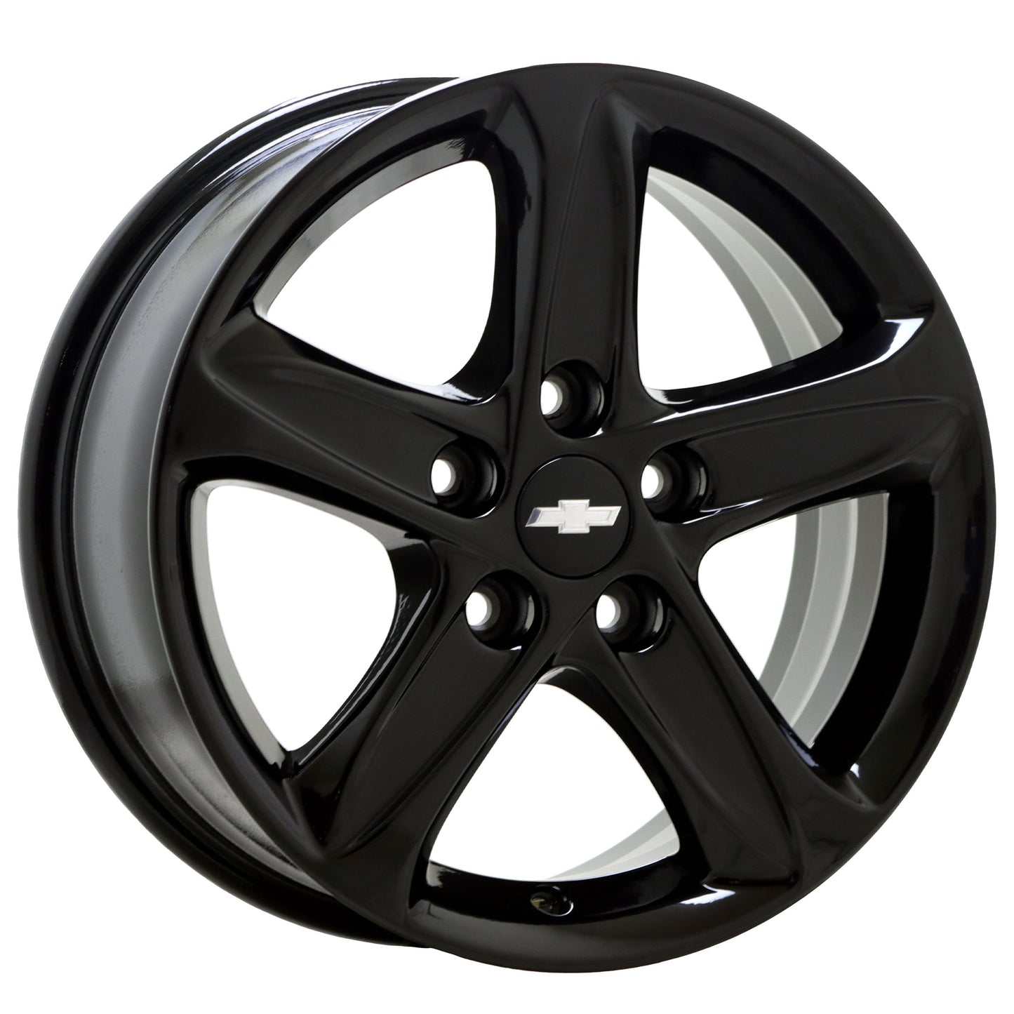 16" Chevrolet Malibu Gloss Black wheels rims Factory OEM set 5885 EXCHANGE
