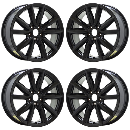 19" Acura RDX Gloss Black wheels rims Factory OEM set 71866 EXCHANGE