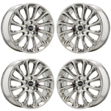 Load image into Gallery viewer, EXCHANGE 20&quot; Land Rover Range Rover PVD Chrome wheels rims Factory OEM set 72317
