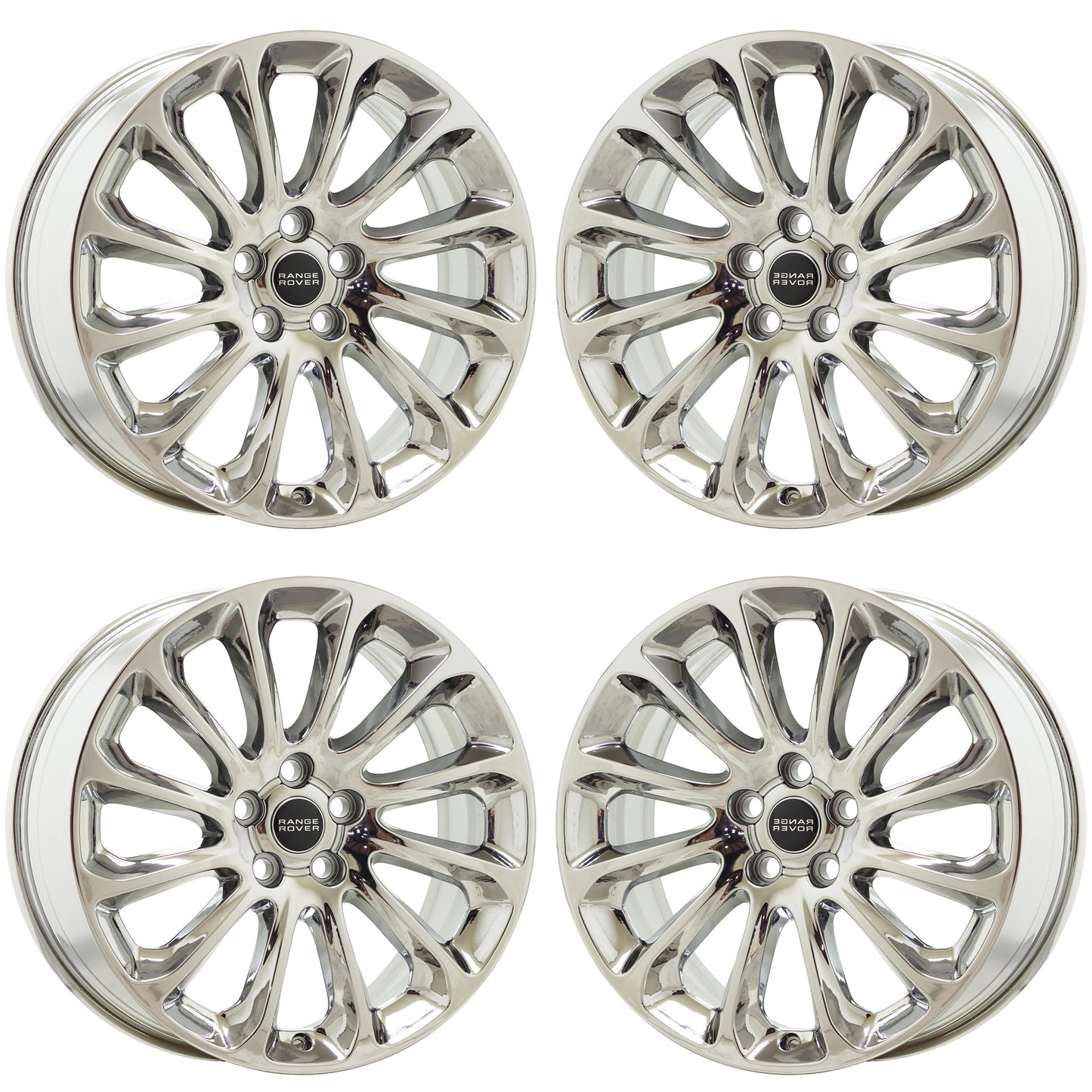 20" Land Rover Range Rover Bright Chrome wheels rims Factory OEM 72317 EXCHANGE