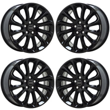 Load image into Gallery viewer, EXCHANGE 20&quot; Land Rover Range Rover Black wheels rims Factory OEM set 72317
