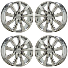 Load image into Gallery viewer, 22&quot; Infiniti QX56 QX80 PVD Chrome wheels rims Factory OEM set 73729
