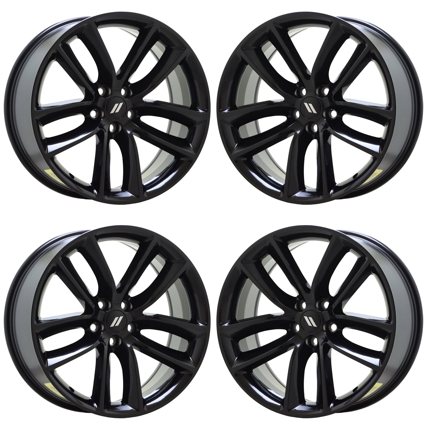 20" Dodge Charger Challenger Gloss Black wheels rims Factory OEM set 2526 2653