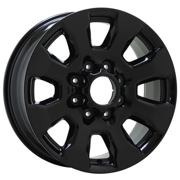 20" Ford F250 F350 SRW Gloss Black wheels rims Factory OEM set 10100