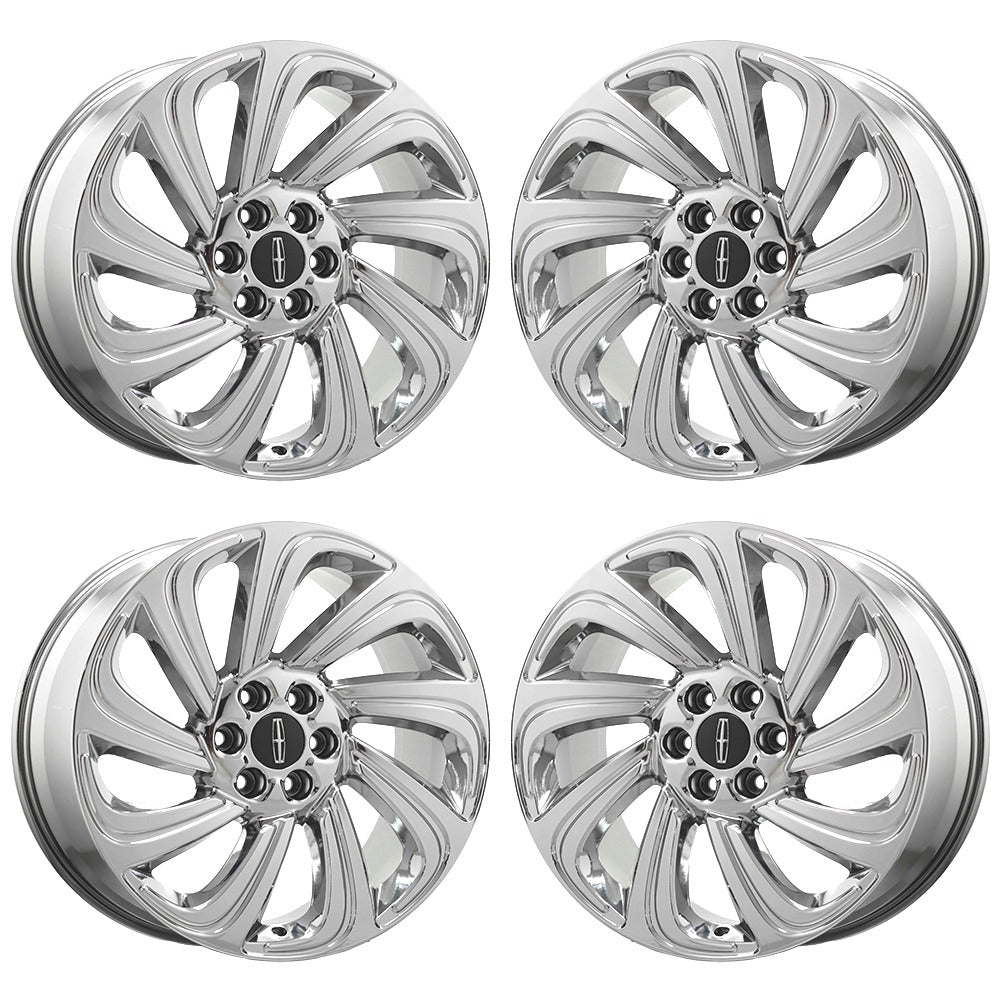 22" Lincoln Navigator Bright Chrome wheels rims Factory OEM 10497 EXCHANGE