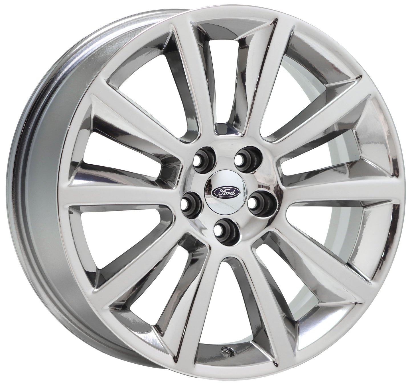 20" Ford Edge Flex Bright Chrome wheels rims Factory OEM set 3771 EXCHANGE