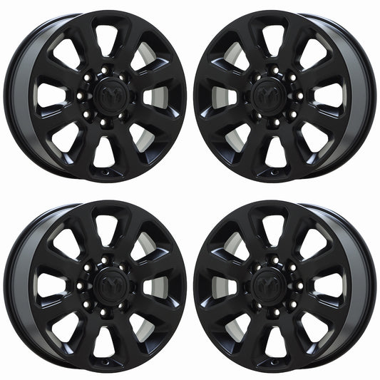 20" Dodge Ram 2500-3500 Truck Satin Black wheels rims Factory OEM 2698 EXCHANGE