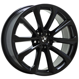 EXCHANGE 20" BMW X7 Black wheels rims Factory OEM set 86530
