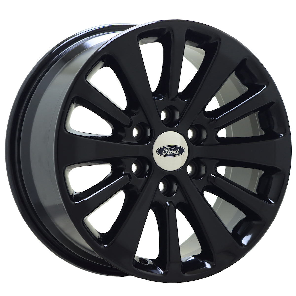 18" Ford Expedition Gloss Black wheels rims Factory OEM set 3988 EXCHANGE