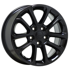 Load image into Gallery viewer, 18&quot; Jeep Grand Cherokee Dodge Durango Black wheels rims Factory OEM set 9136
