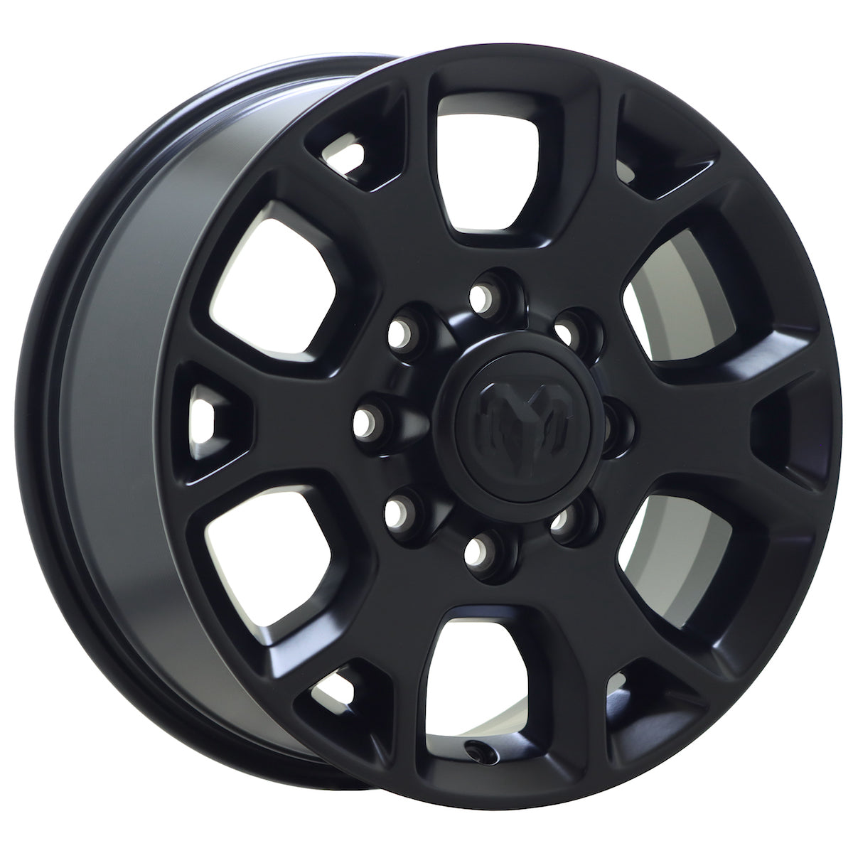 18" Dodge Ram 2500-3500 Truck Satin Black wheels rims Factory OEM set 2693