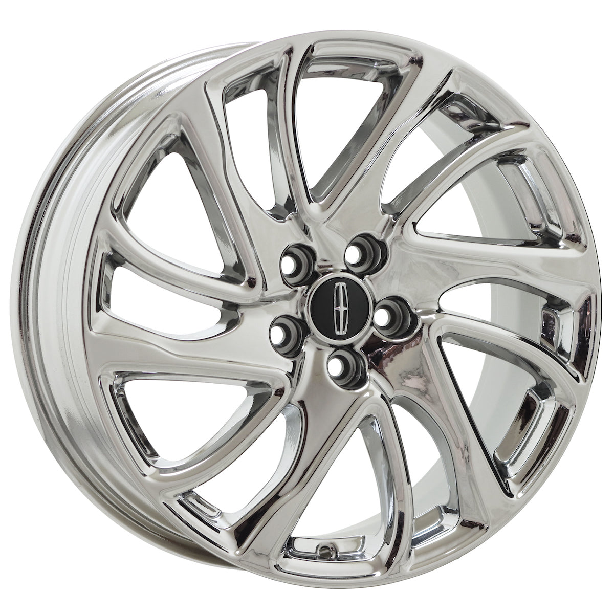 18" Lincoln Corsair Bright Chrome wheels rims Factory OEM 10247