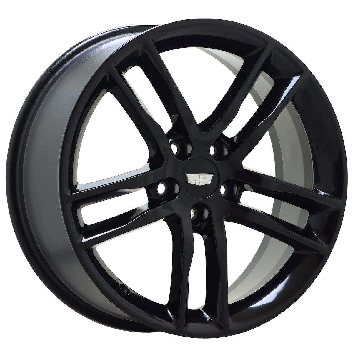 19" Cadillac ATS Gloss Black wheels rims Factory OEM set 4742 4744 EXCHANGE