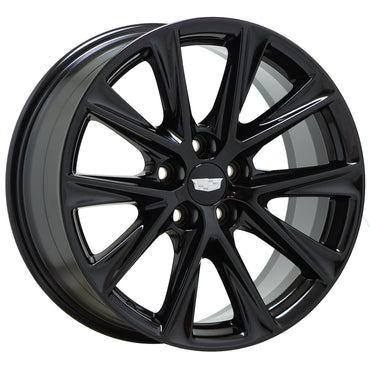 19" Cadillac CT5 Sport V-Series CTS Gloss Black wheels rims Factory OEM set 4840