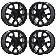 Load image into Gallery viewer, EXCHANGE 17&quot; Jeep Renegade Black wheels rims Factory OEM set 9257
