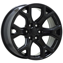 Load image into Gallery viewer, EXCHANGE 20&quot; Jeep Wagoneer Black wheels rims Factory OEM set 9296
