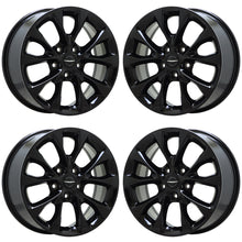 Load image into Gallery viewer, EXCHANGE 18&quot; Chrysler Pacifica Black wheels rims Factory OEM set 2041
