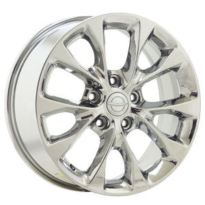 18" Chrysler Pacifica PVD Chrome wheels rims Factory OEM set 2041
