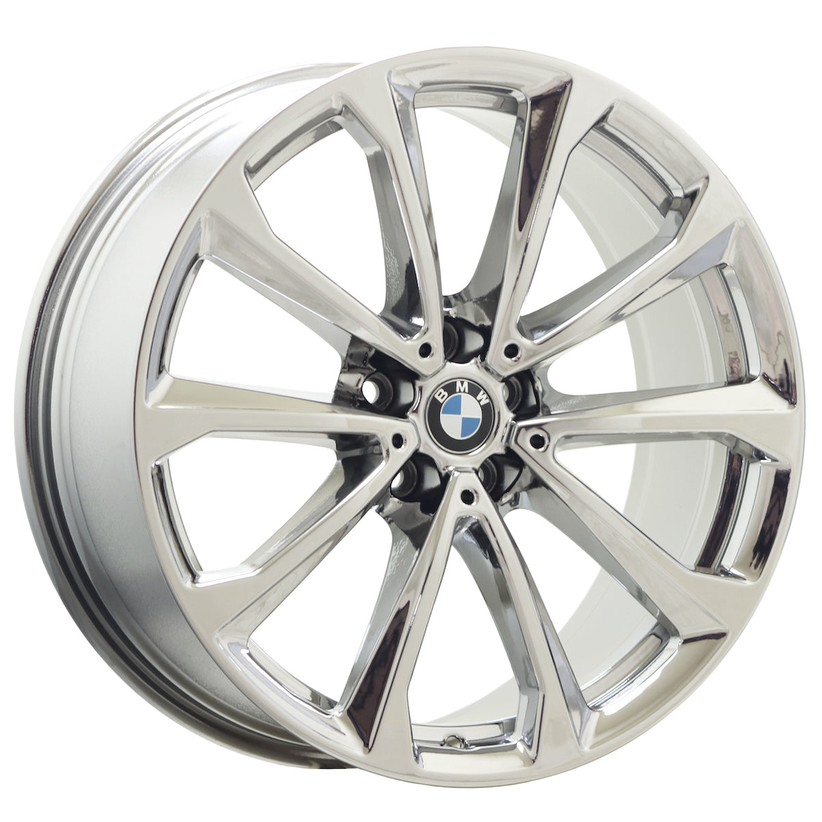 20" BMW X7 Chrome wheels rims Factory OEM set 86530 EXCHANGE