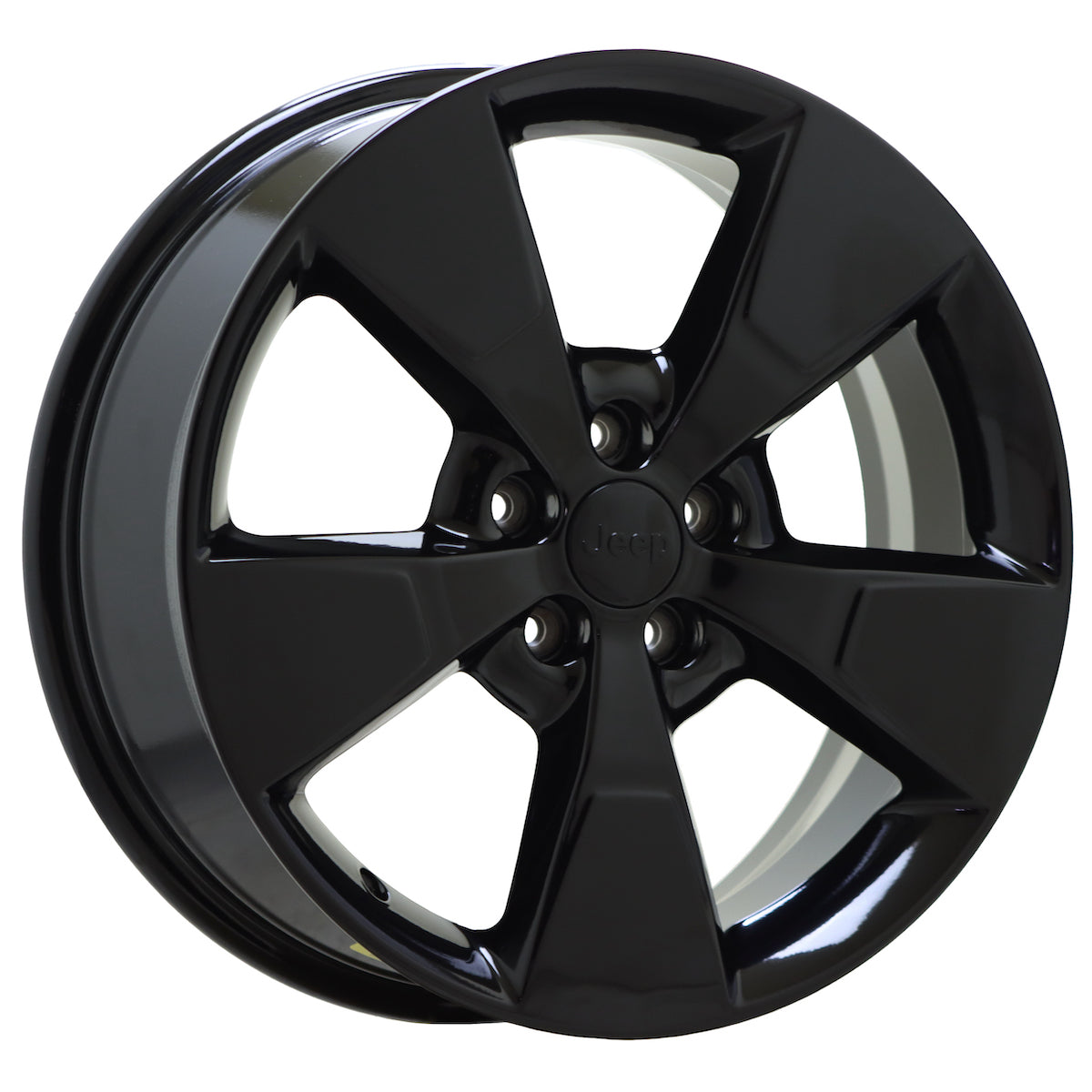 18" Jeep Cherokee Gloss Black wheels rims Factory OEM set 9155 EXCHANGE