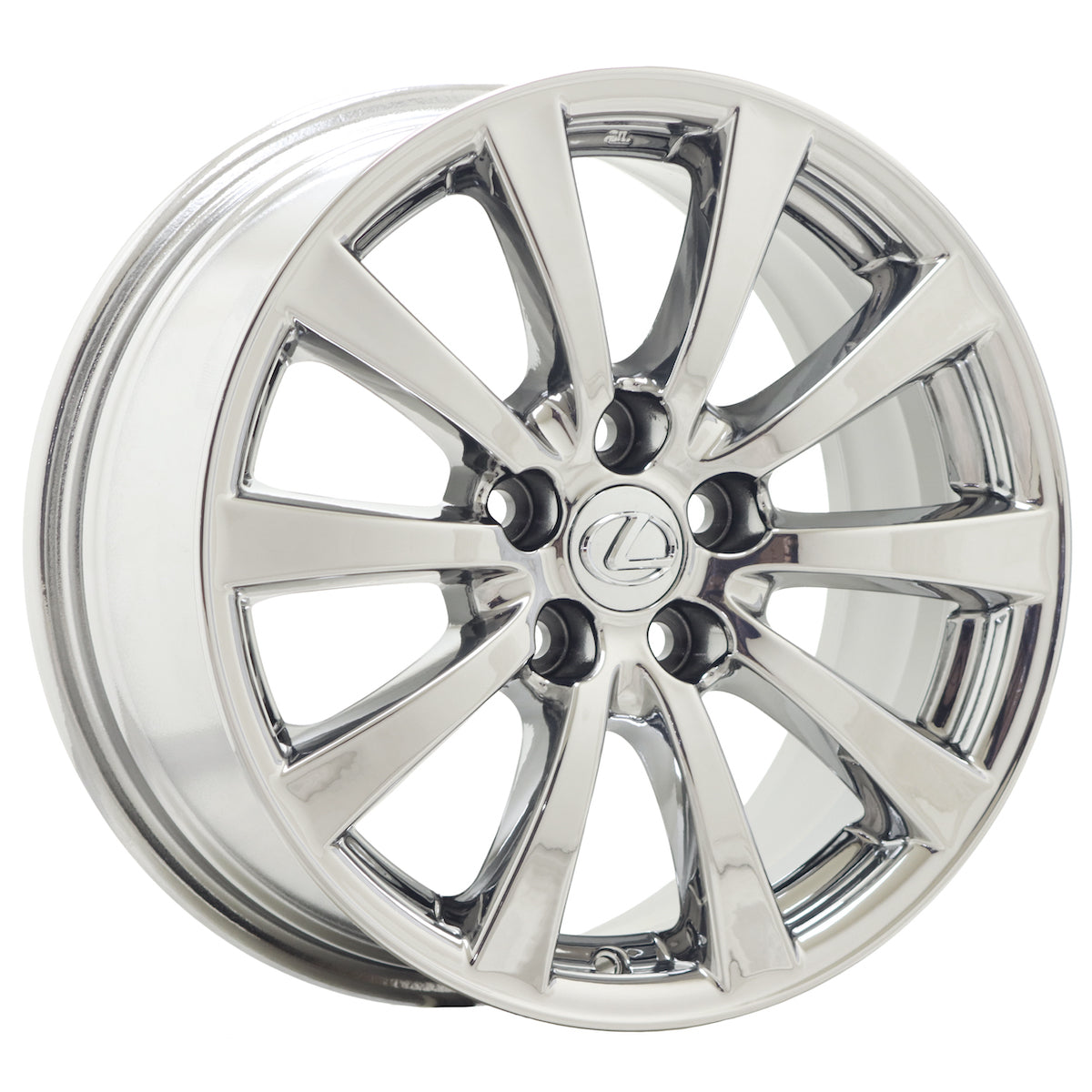 17" Lexus IS250 IS350 Bright Chrome wheels rims Factory OEM set 74188 EXCHANGE