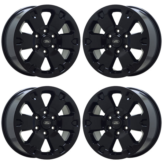 18" Ford Ranger Truck Gloss Black wheels rims Factory OEM set 10282 EXCHANGE