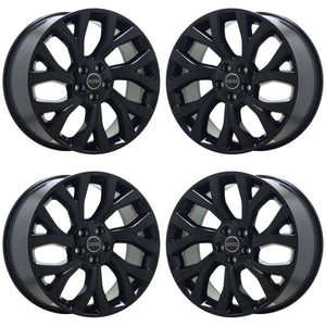 EXCHANGE 21" Range Rover HSE Black wheels rims Factory OEM set 72322 72323