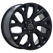 Load image into Gallery viewer, EXCHANGE 21&quot; Range Rover HSE Black wheels rims Factory OEM set 72322 72323
