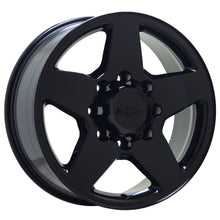 Load image into Gallery viewer, 20&quot; GMC Sierra 2500 3500 Black wheels rims Factory OEM set 5503
