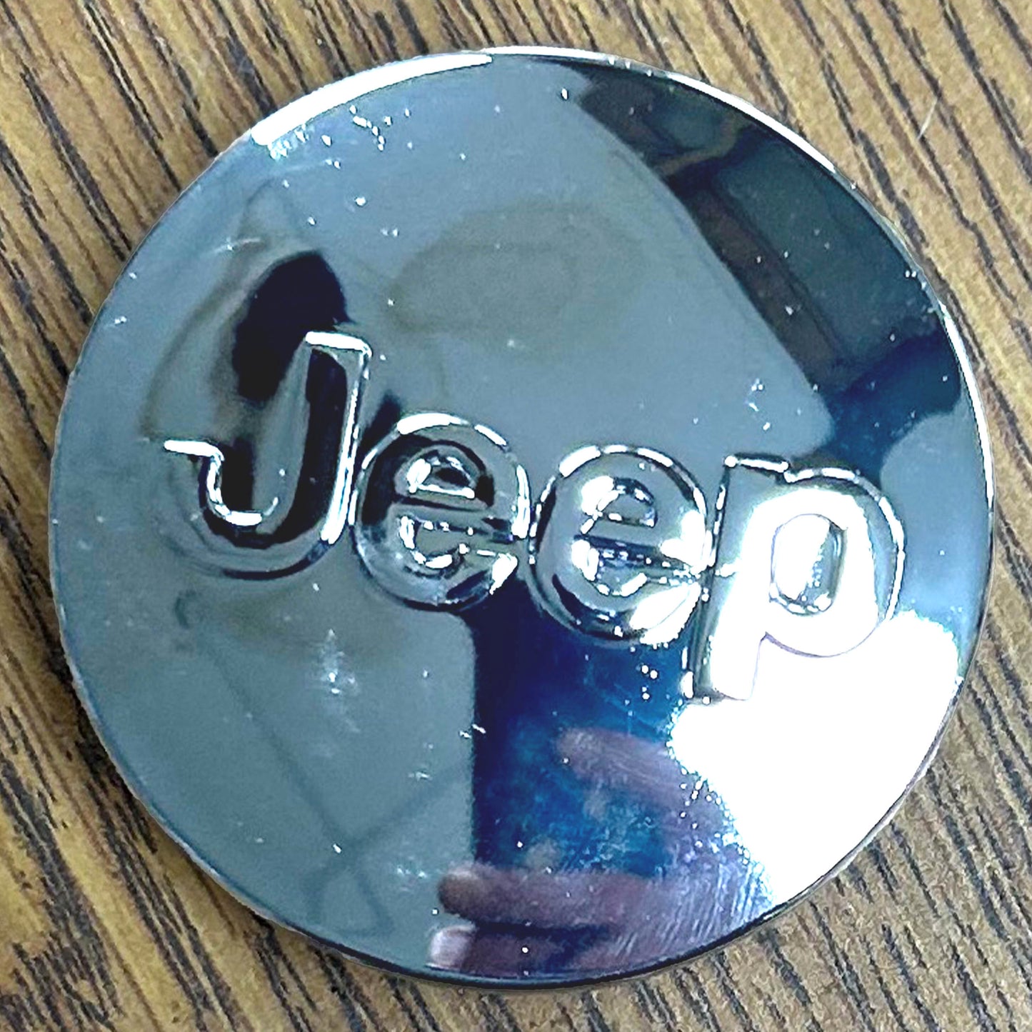 2 1/2" Jeep Cherokee, Liberty, Compass Chrome Center Cap 1LB77TRMAB set