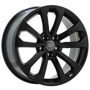 EXCHANGE 18" Audi Q5 Black wheels rims Factory OEM set 58917