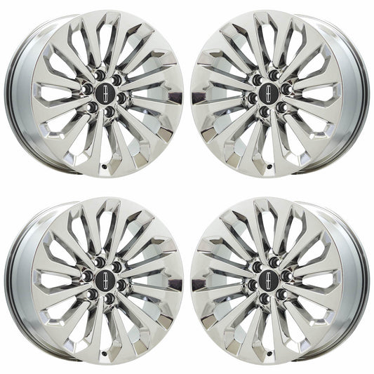 22" Lincoln Navigator Bright Chrome wheels rims Factory OEM 10498