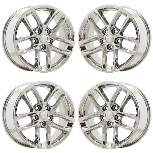 18" Jeep Grand Cherokee Chrome wheels rims Factory 2021-2025 set 9286 EXCHANGE