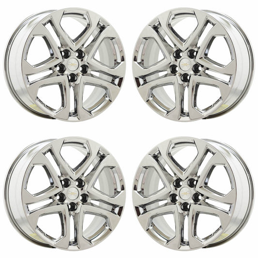 19" Chevrolet SS Bright Chrome wheels rims Factory OEM set 5721 5722 EXCHANGE