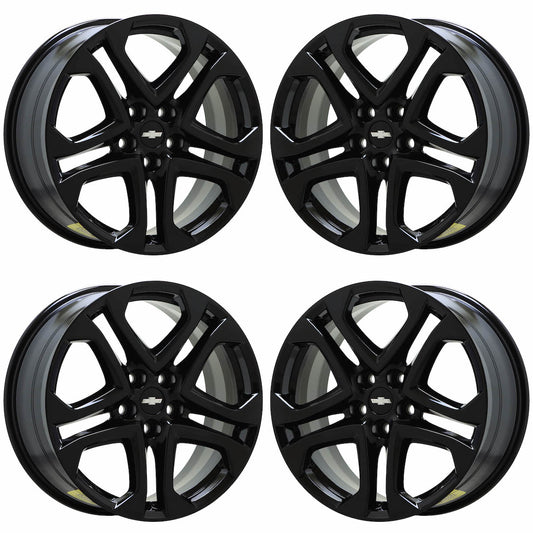 19" Chevrolet SS Gloss Black wheels rims Factory OEM set 5721 5722 EXCHANGE