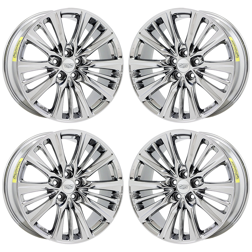 20" Cadillac XTS Bright Chrome wheels rims Factory OEM set 4816 EXCHANGE