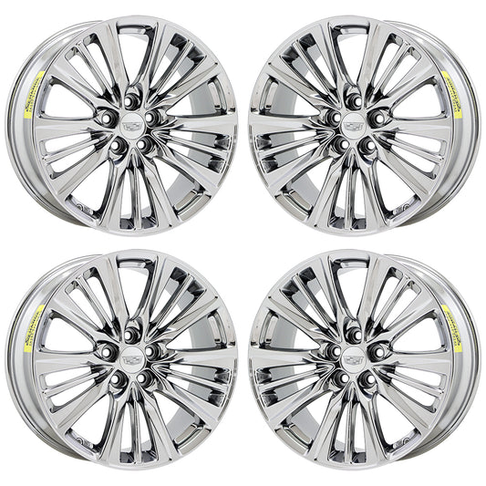 20" Cadillac XTS Bright Chrome wheels rims Factory OEM set 4816 EXCHANGE