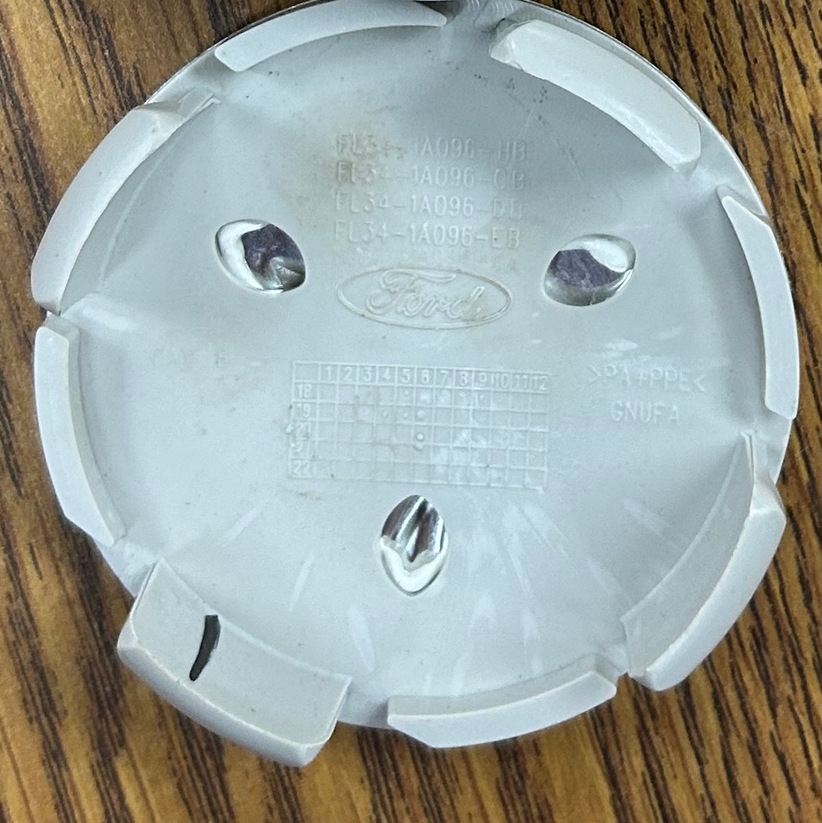 2 1/8" Ford Bronco Sport OEM Center Cap #M1PZ1130B set