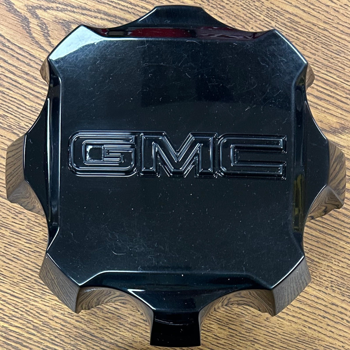 7" GMC Sierra 2500, 3500 OEM Black Center Cap #23378308 set