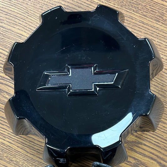 6 7/8" Chevrolet Silverado 2500, 3500 SRW Black OEM Center Cap #23494288 single