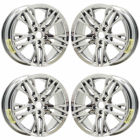 19" Honda Accord Bright Chrome wheels rims Factory OEM set 10322