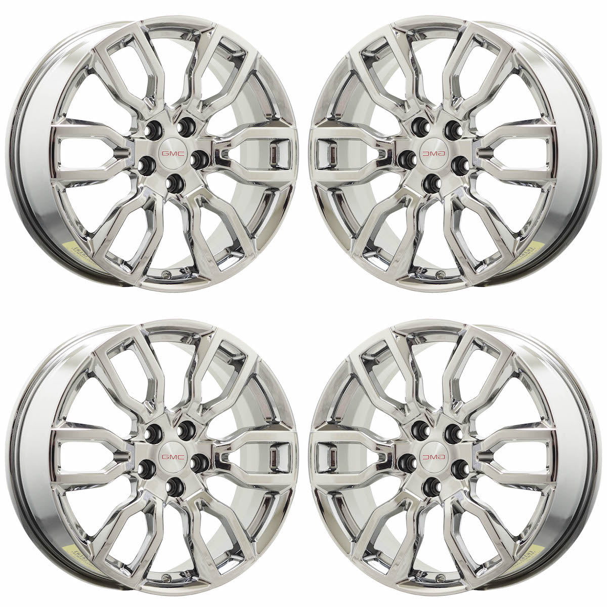 19" GMC Terrain Bright Chrome wheels rims Factory OEM set 5837