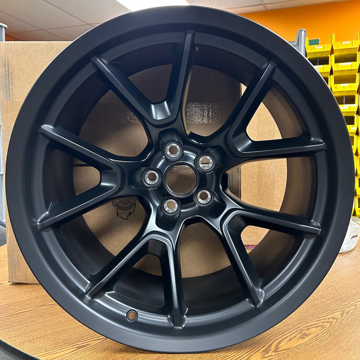 20x11" Charger Challenger WIDE BODY Black wheel rim Factory OEM single NEW 96742